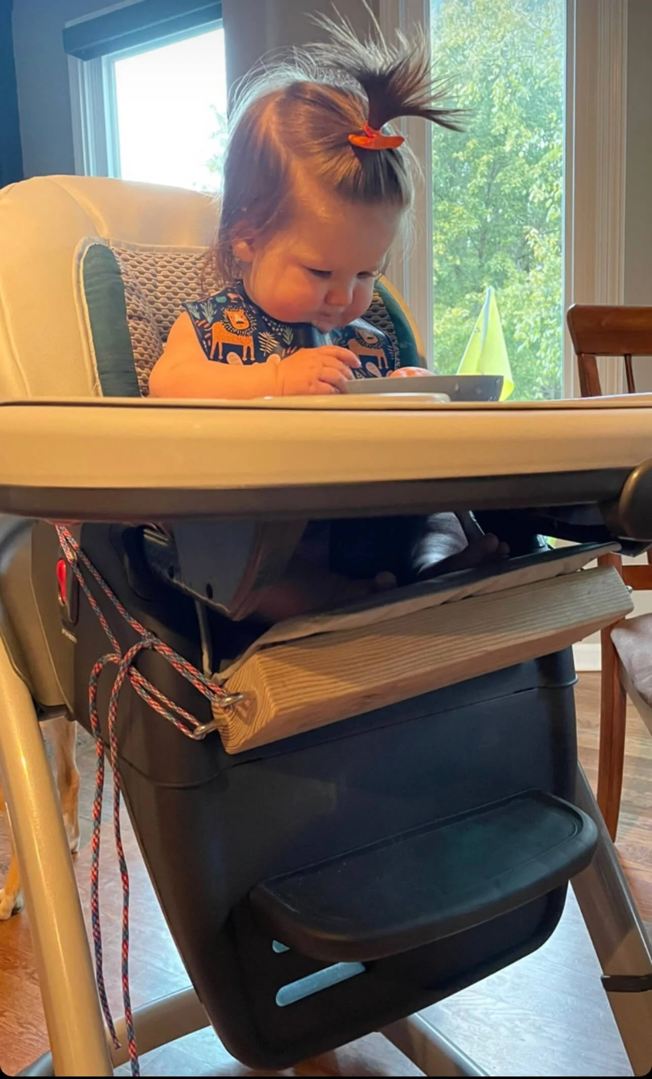 Graco high chair discount footrest